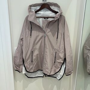 Calvin Klein Rain jacket in blush pink 2X